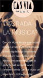 Mobile Screenshot of canviamusic.com